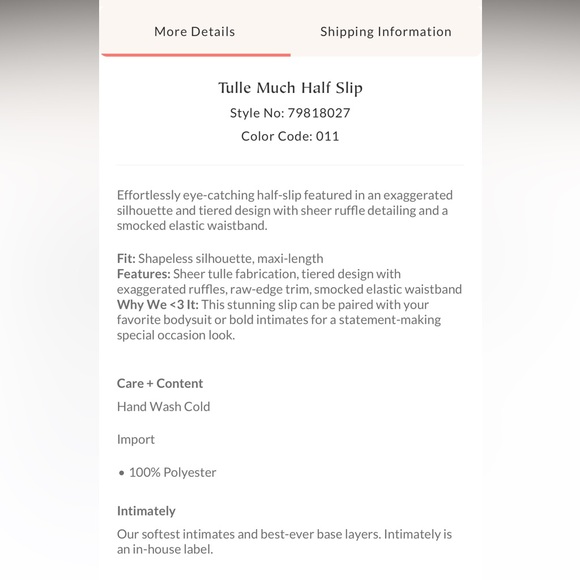 RARE Free People Tulle Much Slip. Intimately. Size Small. NWT. Purple. Sold Out! - Picture 2 of 6